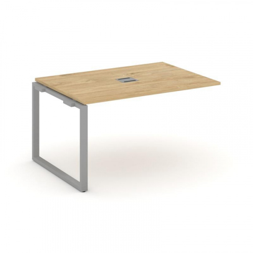 Style Project Проходной наб. элем. перег. стола SN-6O.NSPRG-002 Вяз Благородный/Металл Белый 1180*98 фото 13