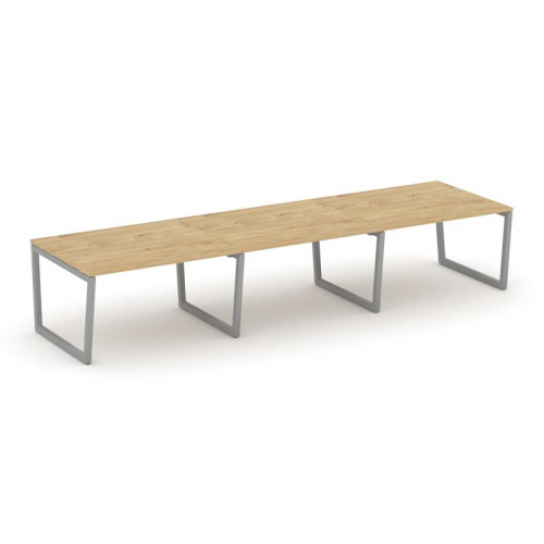 Style Project Стол переговорный SN-5T2.SPRG-053.3 Акация Лорка/Металл Антрацит 4410*1180*750 фото 2