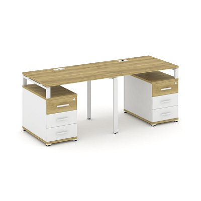 Бенч-система на 2 места с 2 опорными тумбами Concept CN.ORS-317