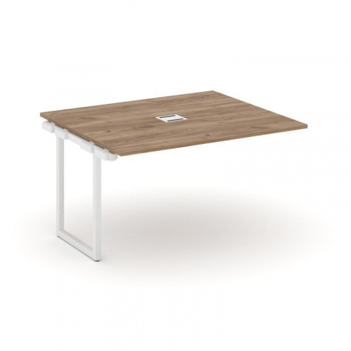 Style Project Проходной наб. элем. перег. стола SN-4O.NSPRG-034 Дуб Наварра/Металл Серый 1580*1180*7 фото 9