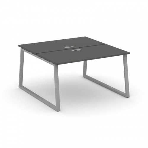 Style Project Рабочая станция 2-х сторон. SN-6T1.DRS-022 Акация Лорка/Металл Антрацит/Заглушка Пласт фото 18