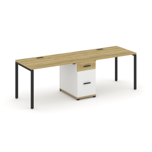 Бенч-система на 2 места с 1 опорной тумбой Concept CN.ORS-405 фото 6