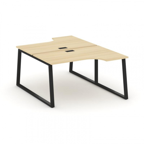 Style Project Рабочая станция эргоном. SN-6T1.DRPA-011 Акация Лорка/Металл Антрацит/Заглушка Пластик фото 6