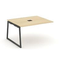 Style Project Проходной наб. элем. перег. стола SN-4T1.NSPRG-034 Акация Лорка/Металл Антрацит/Заглуш