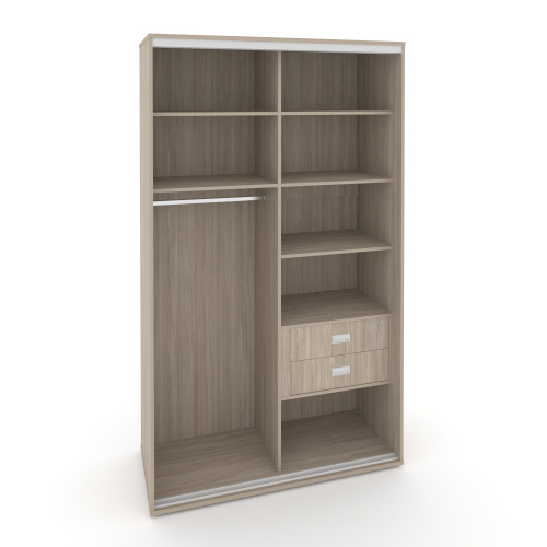 Корпус 2-х секционного шкафа высокого L=1400мм Maris SH.K2-4.1 K2 фото 4 Корпус 2-х секционного шкафа высокого L=1400мм Maris SH.K2-4.1 K2 фото 4