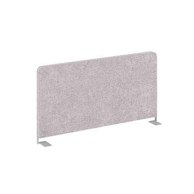 Настольный Экран боковой UNE.TEKRB.WSH-508.22 Velvet Lux 45/Velvet Lux 78/Металл Серый 1200*28*497