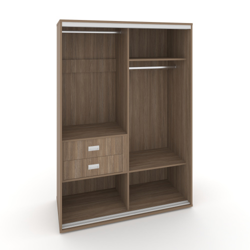 Корпус 2-х секционного шкафа низкого L=1300мм Maris SH.K2-3.2 K4 фото 4