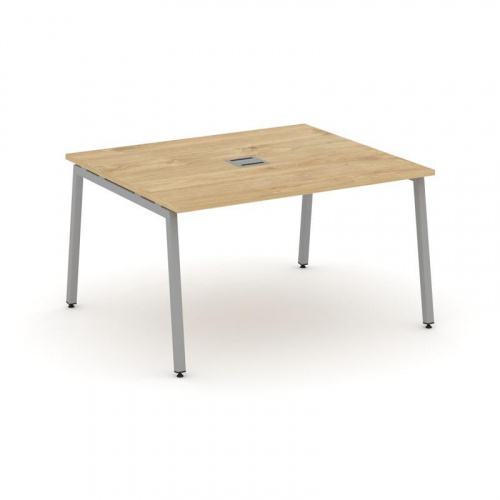 Style Project Стол переговорный SN-4A.SPRG-032 Вяз Благородный/Металл Антрацит 1180*1180*750 фото 3