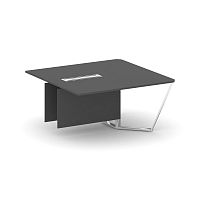 Steel Meet Завершающий модуль L=1600 MDK-PR.B.SPZW-16 Антрацит/Нержавеющая Сталь/Хром 1600*1600*750