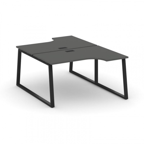 Style Project Рабочая станция эргоном. SN-6T1.DRPA-011 Акация Лорка/Металл Антрацит/Заглушка Пластик фото 5