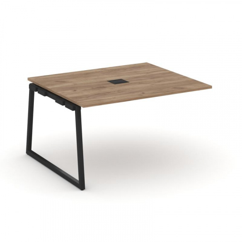 Style Project Проходной наб. элем. перег. стола SN-4T1.NSPRG-034 Акация Лорка/Металл Антрацит/Заглуш фото 6