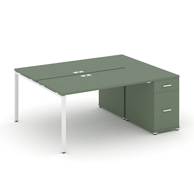 Бенч-система с 1 опорной тумбой Концепт CN.DRS-407