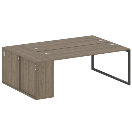 Бенч-система с шкафом-купе на О-обр. м/к Метал систем Quattro 40БО.РС-СШК-1.5