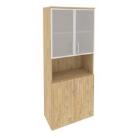 Шкаф офисный высокий Оникс O.ST-1.4 R