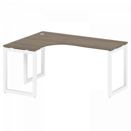 Стол криволинейный левый на О-обр. м/к Metal System Quattro 50БО.СА-4 (L)