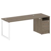 Бенч-система с тумбой на О-обр. м/к Metal System Quattro 50БО.РС-СТП-1.4