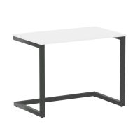 Home Office Стол письменный VR.SP-2-98 Белый Бриллиант/Металл Антрацит 980*600*750