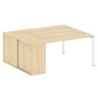 Бенч-система с шкафом-купе на П-обр. м/к Метал систем БП.РС-СШК-1.3