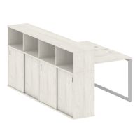 Бенч-система с шкафом-купе на О-обр. м/к Метал систем БО.РС-СШК-4.1