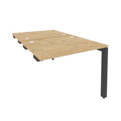 Стол-приставка двойной на П-обр. м/к Оникс O.MP-D.SPR-1.8