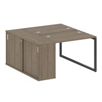 Бенч-система с шкафом-купе на О-обр. м/к Метал систем Quattro 40БО.РС-СШК-1.1