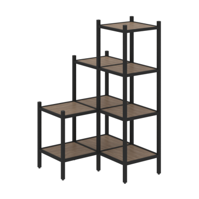 Стеллаж офисный угловой Лофт VR.L-36