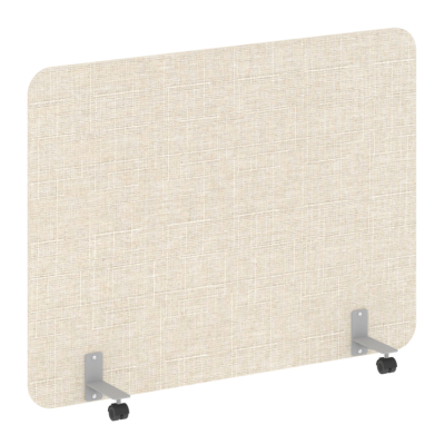 Перегородка на металлических опорах, R-line soft AP.R-160-120